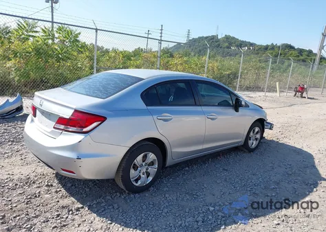 2013 Honda Civic Lx from USA, damaged, VIN 19XFB2F52DE217520